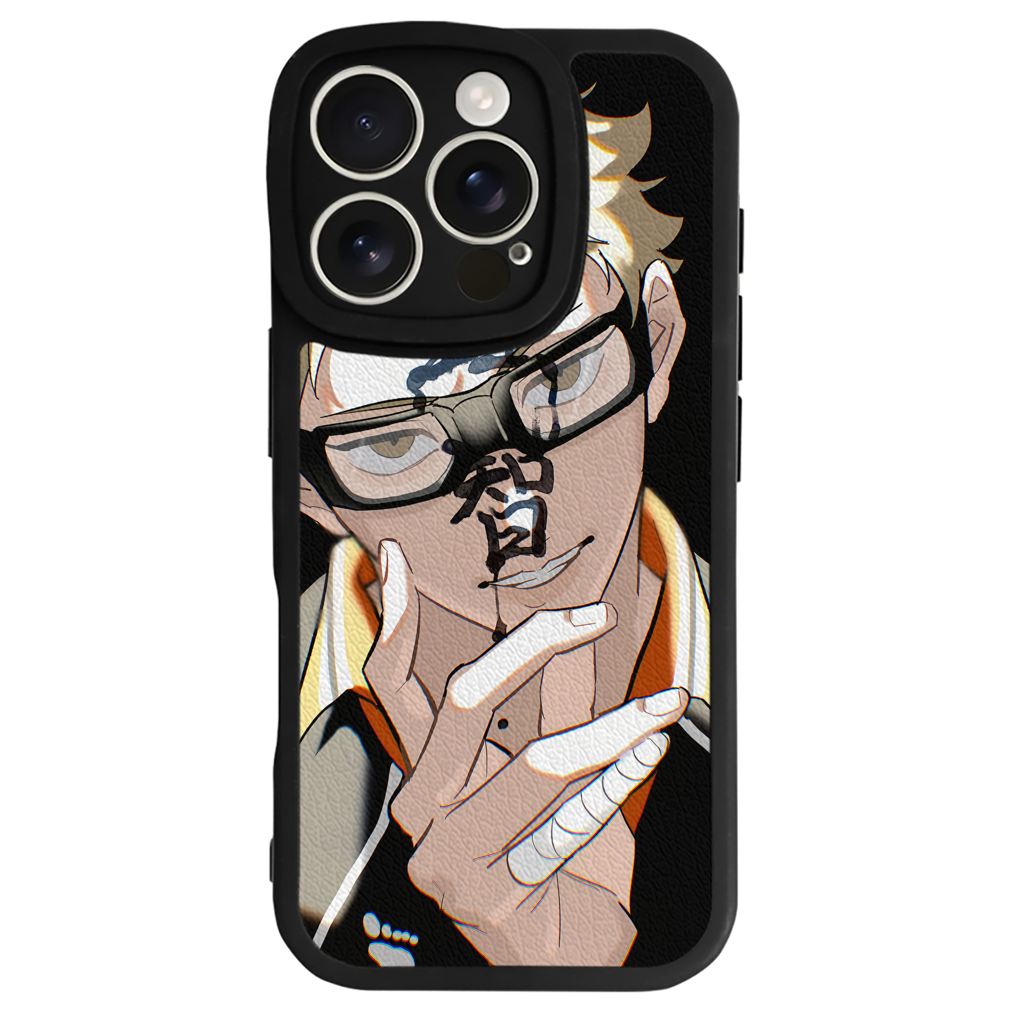 （画像用） ハイキュー!! Haikyu!! 【iPhone 16シリーズ対応】シリコンスマホケース（レザー調） 材質：シリコン